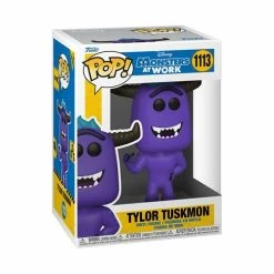 Funko Pop! Monsters Inc: Monsters At Work Tylor Tuskmon Vinyl Figure #1113 + Protector