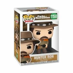 Funko Pop! Park And Recreations Hunter Ron Swanson Vinyl Figure #1150 + Protector