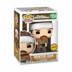 Funko Pop! Park And Recreations Hunter Ron Swanson Vinyl Figure #1150 CHASE + Protector