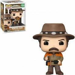 Funko Pop! Park And Recreations Hunter Ron Swanson Vinyl Figure #1150 + Protector