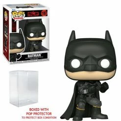 Funko Pop! DC Comics The Batman Vinyl Figure #1187 + Protector