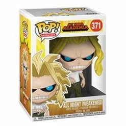 Funko Pop! My Hero Academia: All Might (Weakened) Vinyl Figure #371 + Protector