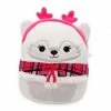 Kellytoys Squishmallows 4.5" GRACELYNN The Winter Fox Official Kellytoy Ultrasoft Plush