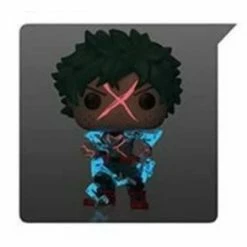 Funko Pop! My Hero Academia: Deku Full Cowl Glow In The Dark Vinyl Figure #596 + Protector