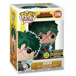Funko Pop! My Hero Academia: Deku Full Cowl Glow In The Dark Vinyl Figure #596 + Protector