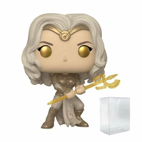 Funko Pop! Marvel Eternals: Thena Vinyl Figure #729 + Protector 3 Funko Pop! Marvel Eternals: Thena Vinyl Figure #729 + Protector