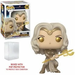 Funko Pop! Marvel Eternals: Thena Vinyl Figure #729 + Protector 13 Funko Pop! Marvel Eternals: Thena Vinyl Figure #729 + Protector