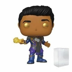 Funko Pop! Marvel Eternals: Kingo Vinyl Figure #731 + Protector