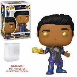 Funko Pop! Marvel Eternals: Kingo Vinyl Figure #731 + Protector