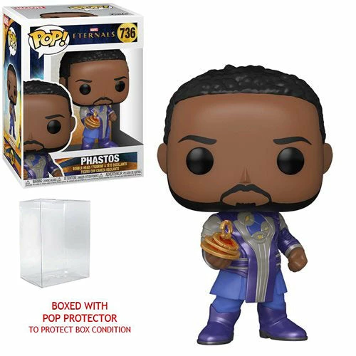 Funko Pop! Marvel Eternals: Phastos Vinyl Figure #736 + Protector 8 Funko Pop! Marvel Eternals: Phastos Vinyl Figure #736 + Protector