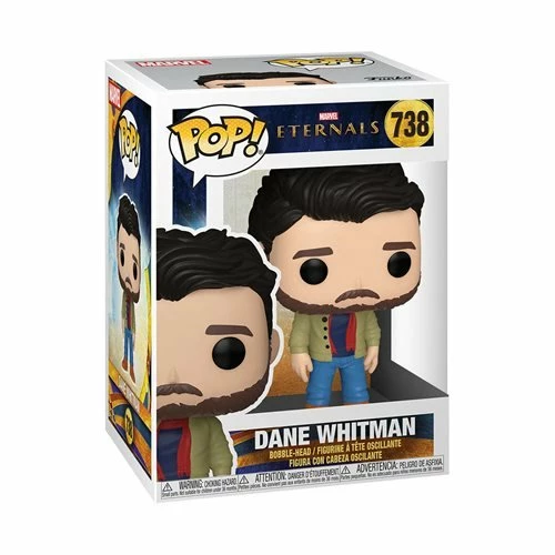 Funko Pop! Marvel Eternals: Dane Whitman (London Outfit) Vinyl Figure #738 + Protector 6 Funko Pop! Marvel Eternals: Dane Whitman (London Outfit) Vinyl Figure #738 + Protector