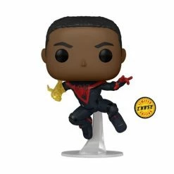 Funko Pop! Spider-Man Miles Morales Classic Suit Vinyl Figure #765 CHASE + Protector