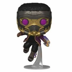 Funko Pop! What If..?: T'Challa Star-Lord Vinyl Figure #871 + Protector