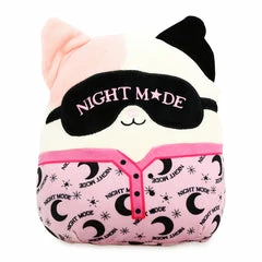 Kellytoys Squishmallows 8" KATSLA The Cat Pajama Series Night Mode Sleeping Mask Official Kellytoy Ultrasoft Plush 3 Kellytoys Squishmallows 8" KATSLA The Cat Pajama Series Night Mode Sleeping Mask Official Kellytoy Ultrasoft Plush