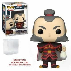 Funko Pop! Avatar: The Last Airbender Admiral Zhao Pop! Vinyl Figure #998 + Protector
