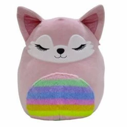 Kellytoys Squishmallows 8" ALESSI The Pink Fox Official Kellytoy Ultrasoft Plush Toy