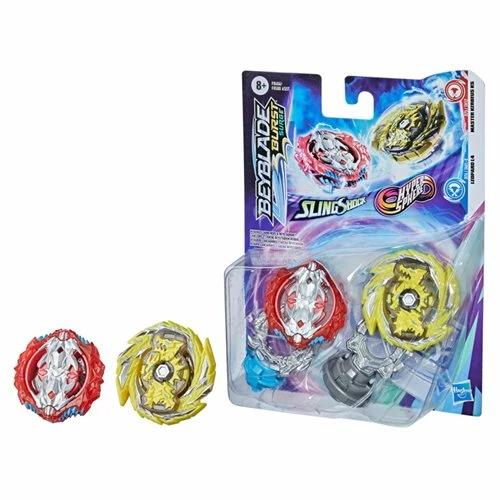 Hasbro Beyblade Burst Surge SlingShock Hyper Sphere Leopard L4 Vs. Master Kerbeus K5 Tops 2 Hasbro Beyblade Burst Surge SlingShock Hyper Sphere Leopard L4 Vs. Master Kerbeus K5 Tops