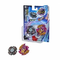 Hasbro Beyblade Burst Surge SlingShock Hyper Sphere Wraith Driger F Vs. Zone Balkesh B5 Tops