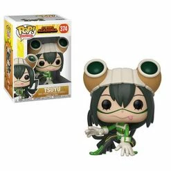 Funko Pop! My Hero Academia: Tsuyu Vinyl Figure #374 + Protector