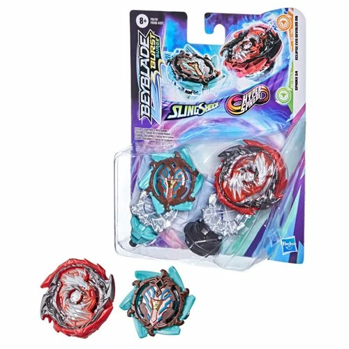 Hasbro Beyblade Burst Surge Sling Shock Hyper Sphere Hyper Sphere Sphinx HS Vs Eclipse Evo D Tops 3 Hasbro Beyblade Burst Surge Sling Shock Hyper Sphere Hyper Sphere Sphinx HS Vs Eclipse Evo D Tops