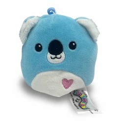 Kellytoys Squishmallow Clip 3.5" - Paul The Blue Koala - Official Kellytoy Ultrasoft Plush Toy Squishmallows