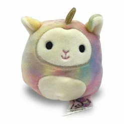 Kellytoys Squishmallow Clip 3.5" - Lucinda The Llamacorn - Official Kellytoy Ultrasoft Plush Toy Squishmallows