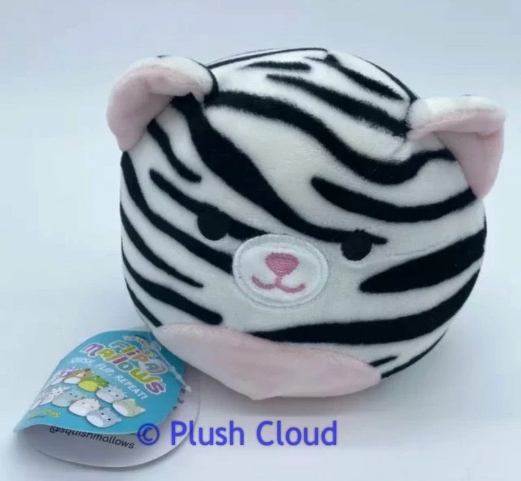 Kellytoys Squishmallows SQUISHMALLOW 5" Flip A Mallow TASHA Snow Tiger & MILA Elephant 6 Kellytoys Squishmallows SQUISHMALLOW 5" Flip A Mallow TASHA Snow Tiger & MILA Elephant