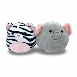 Kellytoys Squishmallows SQUISHMALLOW 5" Flip A Mallow TASHA Snow Tiger & MILA Elephant