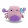 Kellytoys SQUISHMALLOW 8" COSMINA Pink Purple Crab Sealife