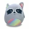 Kellytoys SQUISHMALLOW 8" MAX Rainbow Raccoon Squishmallows