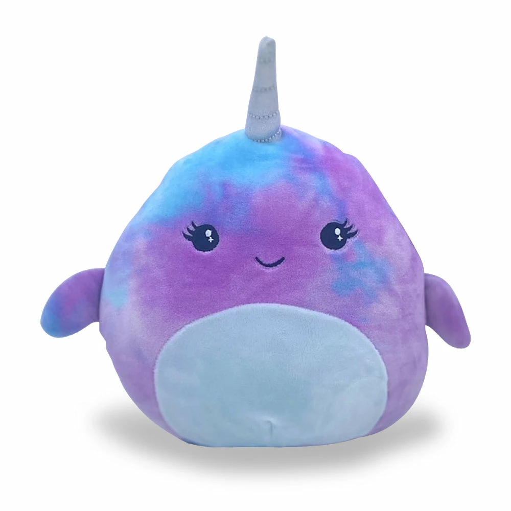 Kellytoys Squishmallows SQUISHMALLOW 8" HALLIE Narwhal Blue Purple 3 Kellytoys Squishmallows SQUISHMALLOW 8" HALLIE Narwhal Blue Purple
