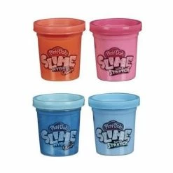 Hasbro Other Fun Collectibles Play-Doh Slime: Super Stretch, And HydroGlitz 12 Color Variety Pack 1.8-Ounce Cans