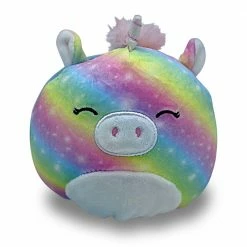 Kellytoys Squishmallow 5" Flip A Mallow PRIM The Unicorn & SHANTIRA The Pterodactyl Dinosaur Squishmallows
