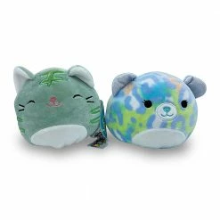 Kellytoys Squishmallows SQUISHMALLOW 5" Flip A Mallows CHASE Cat LINDSAY Leopard