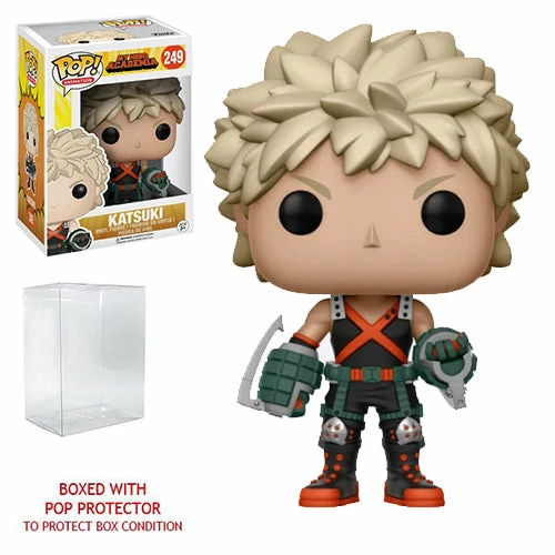 Funko Pop! My Hero Academia: Katsuki Vinyl Figure #249 + Protector 8 Funko Pop! My Hero Academia: Katsuki Vinyl Figure #249 + Protector