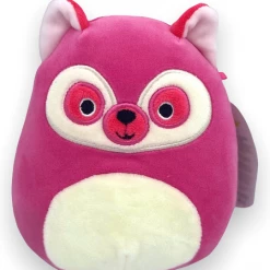 Kellytoys SQUISHMALLOW 5" LUCIA Lemur Hot Pink