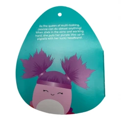 Kellytoys Squishmallows 16" JEANNE Squishdoos Purple Pigtails Pink Octopus - Official Kellytoy Ultrasoft Plush 11 Kellytoys Squishmallows 16