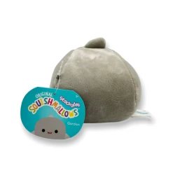 Kellytoys Squishmallows Stackable Mini 5" GORDON The Gray Shark Official Kellytoy Ultrasoft Plush