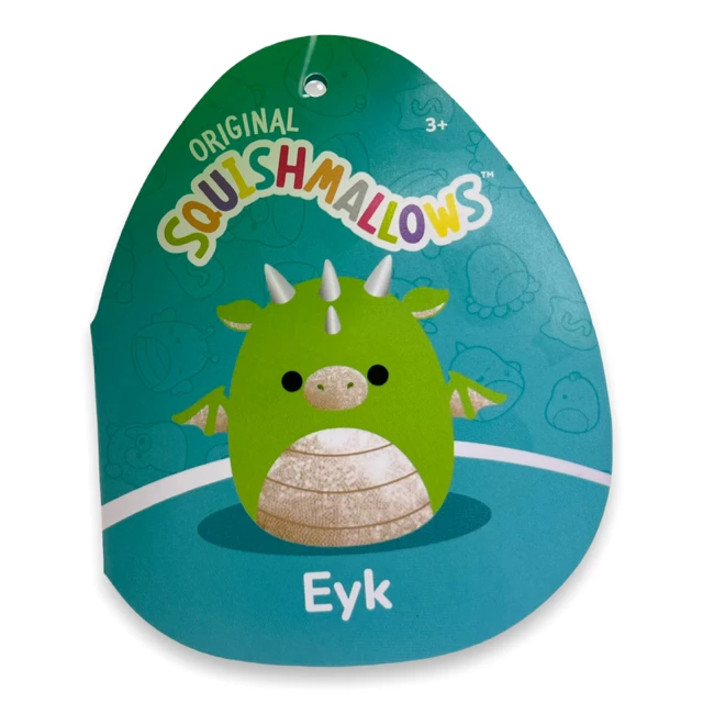Kellytoys Squishmallows 7" EYK The Green And Gold Dragon Official Kellytoy Ultrasoft Plush 4 Kellytoys Squishmallows 7" EYK The Green And Gold Dragon Official Kellytoy Ultrasoft Plush