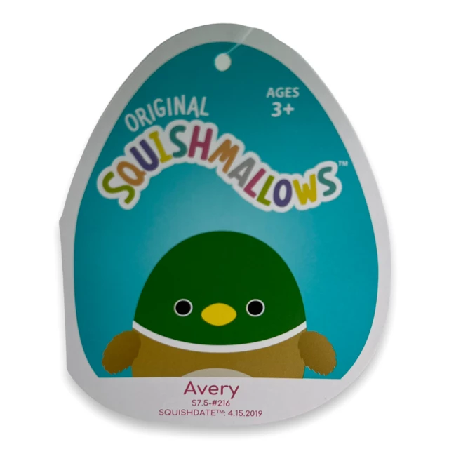 Kellytoys Squishmallows 7" AVERY The Mallard Duck Official Kellytoy Ultrasoft Plush 4 Kellytoys Squishmallows 7" AVERY The Mallard Duck Official Kellytoy Ultrasoft Plush