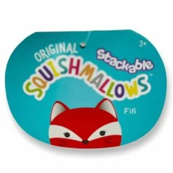 Kellytoys Squishmallows Stackable Mini 5" FIFI The Red Fox Official Kellytoy Ultrasoft Plush