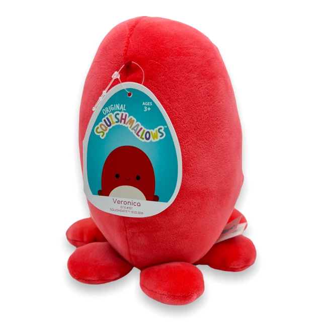 Kellytoys Squishmallows 7" VERONICA The Red Octopus Official Kellytoy Ultrasoft Plush 4 Kellytoys Squishmallows 7" VERONICA The Red Octopus Official Kellytoy Ultrasoft Plush