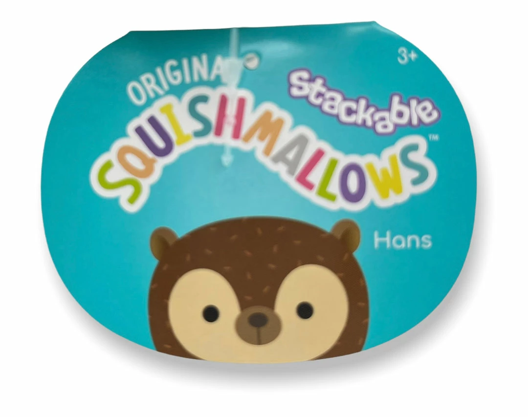 Kellytoys Squishmallows Stackable Mini 5" HANS The Hedgehog Official Kellytoy Ultrasoft Plush 4 Kellytoys Squishmallows Stackable Mini 5" HANS The Hedgehog Official Kellytoy Ultrasoft Plush