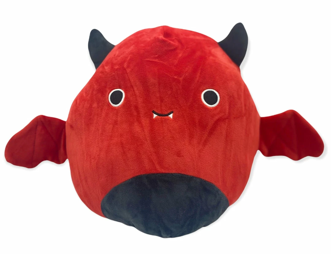 Kellytoys Squishmallows HALLOWEEEN Flip-a-mallow DANTE Red Demon / TALLY Cat Hat 12" 4 Kellytoys Squishmallows HALLOWEEEN Flip-a-mallow DANTE Red Demon / TALLY Cat Hat 12"