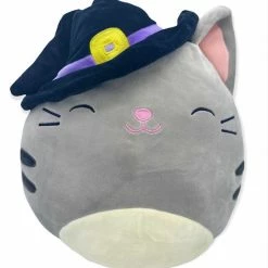 Kellytoys Squishmallows HALLOWEEEN Flip-a-mallow DANTE Red Demon / TALLY Cat Hat 12" 9 Kellytoys Squishmallows HALLOWEEEN Flip-a-mallow DANTE Red Demon / TALLY Cat Hat 12