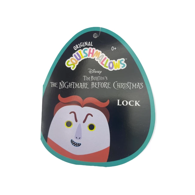 Kellytoys Squishmallows Nightmare Before Christmas Squishmallow Lock 10" Plush 5 Kellytoys Squishmallows Nightmare Before Christmas Squishmallow Lock 10" Plush