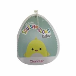 Kellytoys Squishmallows Baby 7" CHANDLER Yellow Shark