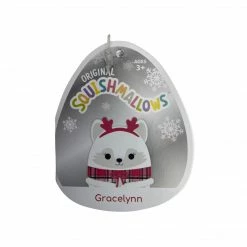 Kellytoys Squishmallows 4.5" GRACELYNN The Winter Fox Official Kellytoy Ultrasoft Plush