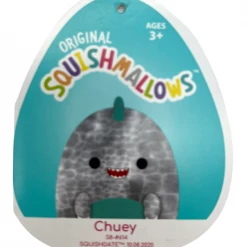 Kellytoys Squishmallows 8" CHUEY The T-Rex Official Kellytoy Ultrasoft Plush
