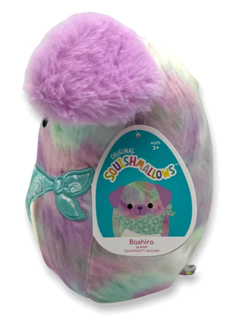 Kellytoys Squishmallows 8" BASHIRA The Bandana Dog Official Kellytoy Ultrasoft Plush 5 Kellytoys Squishmallows 8" BASHIRA The Bandana Dog Official Kellytoy Ultrasoft Plush